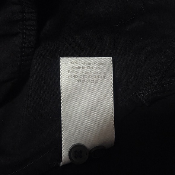 Everlane The Daytripper Shirtdress Womens Black 100% Cotton Utility Size Small - Picture 7 of 10